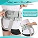 Gait Belt Transfer Belts for Seniors, Gate Belts Medical with Leg Straps, Safety Walking Belt for Elderly, Heavy Duty Nursing Safety Belt Stand Assist Aid with Quick Release Buckle (L)