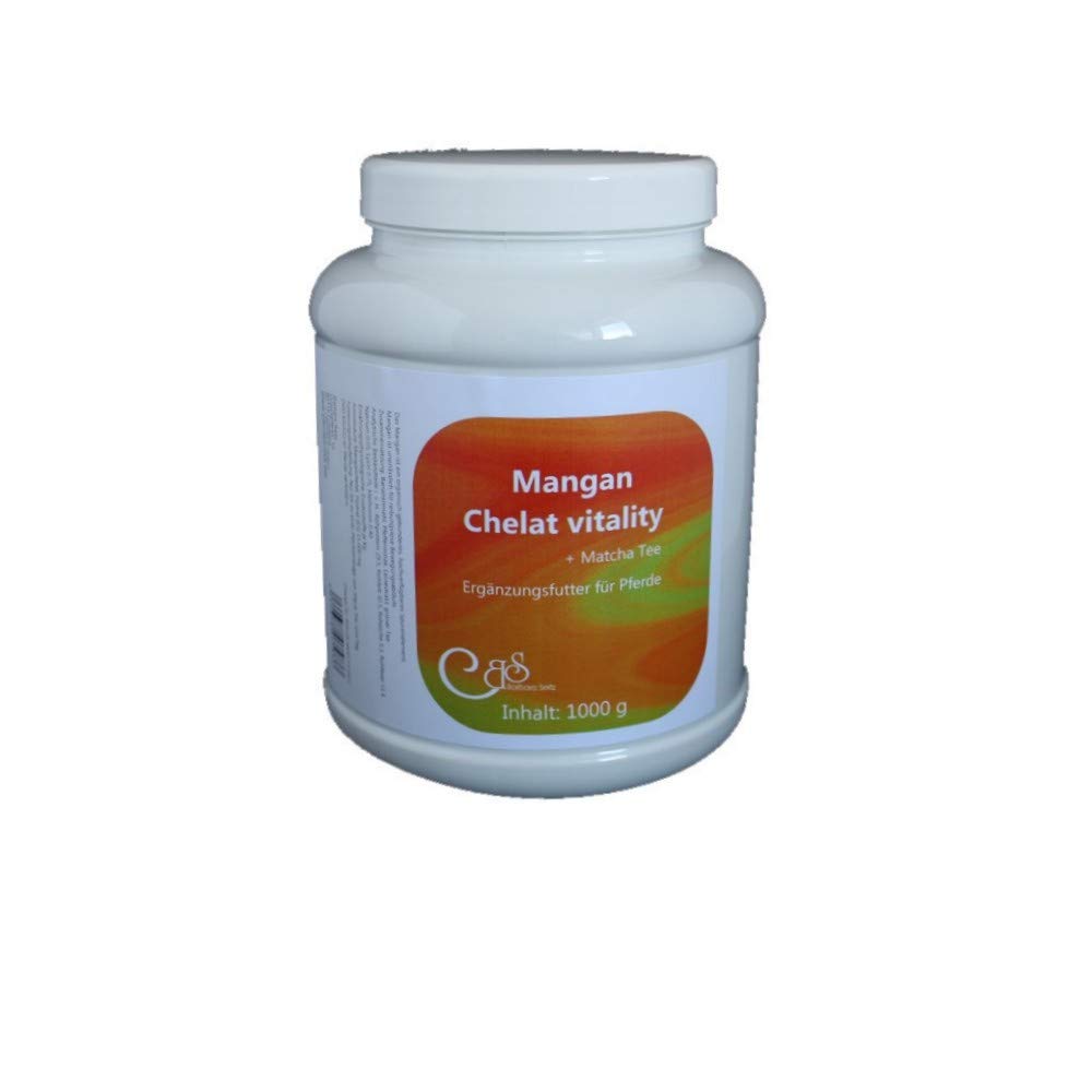 Chelat de manganèse Vitality 1000g d'herbes pour chevaux Barbara Seitz