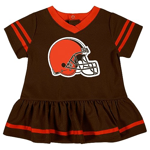 Image of Gerber NFL Baby Girls Jersey Dress and Diaper Cover