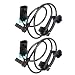 AUTEX 2PCS ABS Wheel Speed Sensor Rear Left & Right 15121067 ALS1464 compatible with Cadillac Escalade EXT 2007-2012 /Chevrolet Avalanche & Suburban 1500 & Tahoe 2007-2012/GMC Yukon XL 1500 07-12