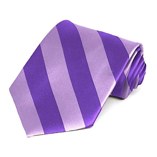 Image of tiemart Men's Striped Tie Standard Length