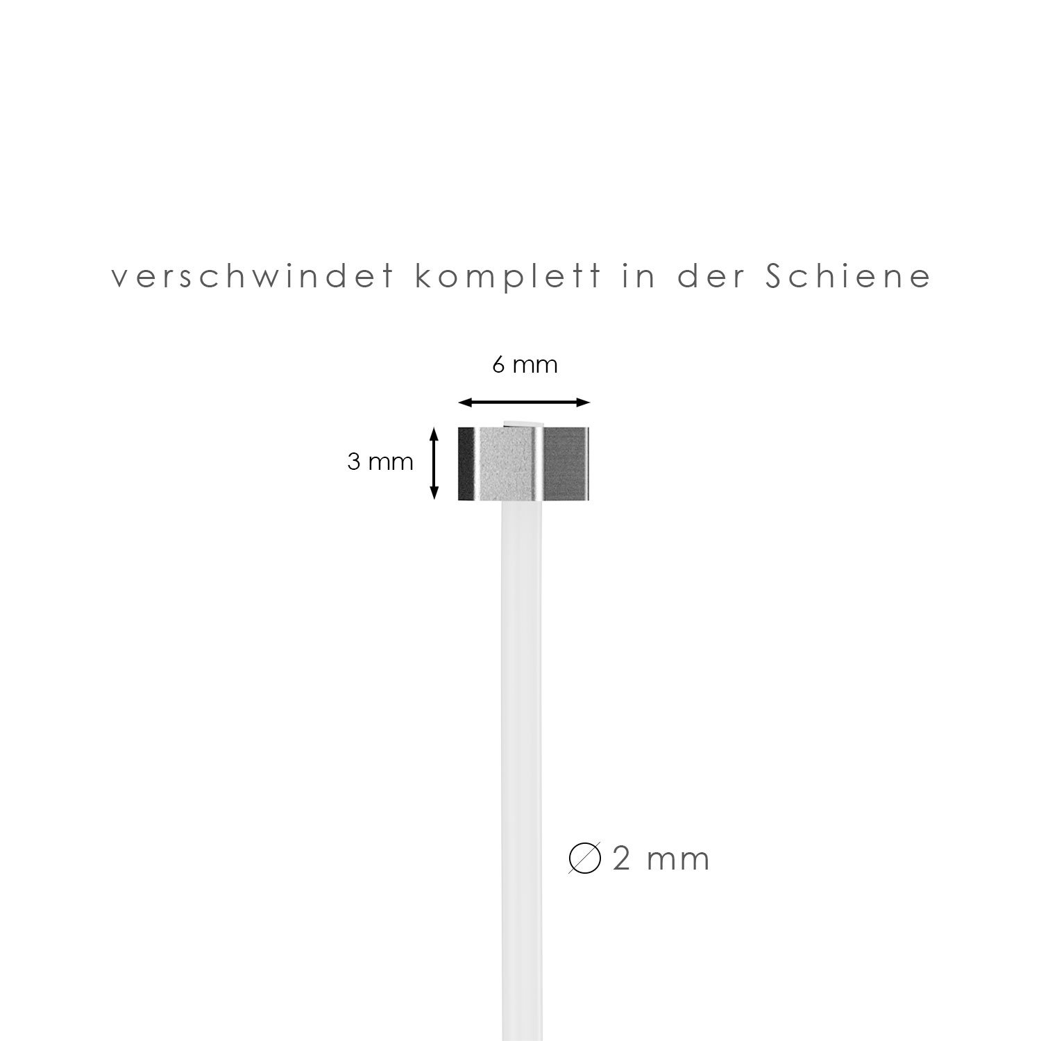 hang-it Komplettset - Galerieleisten Bilderleisten - 10 Meter inkl. Bilderhaken, Seile und Montagematerial