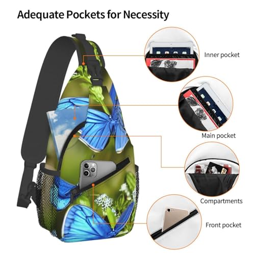 Mochila cruzada urbana ligera para deporte y senderismo miniatura 4