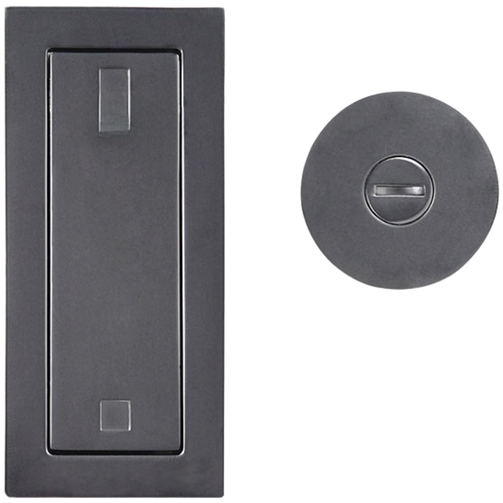 Loquet coulissant en alliage de zinc robuste pour porte de 35-45 mm