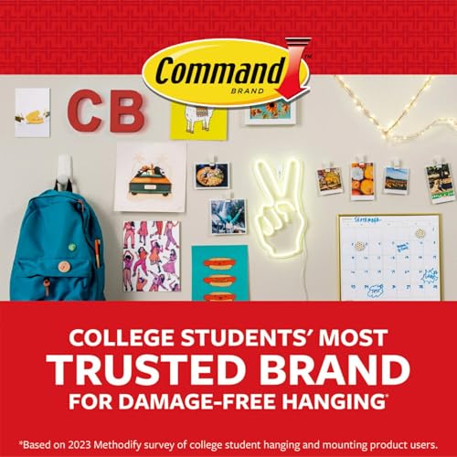 Command 17026CLR-ES Decorating Clips, Clear, 20-Clips (2 Pack) - image 9