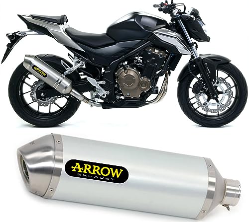 Arrow 71901AO escape Race-Tech homologado que reduce peso y mejora el flujo en Honda CBR 500 R