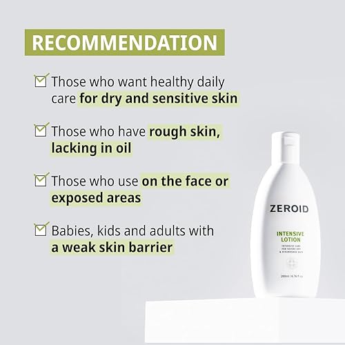 Miniatura 5 de ZEROID  Loción intensiva  Crema hidratante coreana para el cuidado del cuerpo  Crema de manos y cuerpo para mujeres y hombres  Loción corporal para