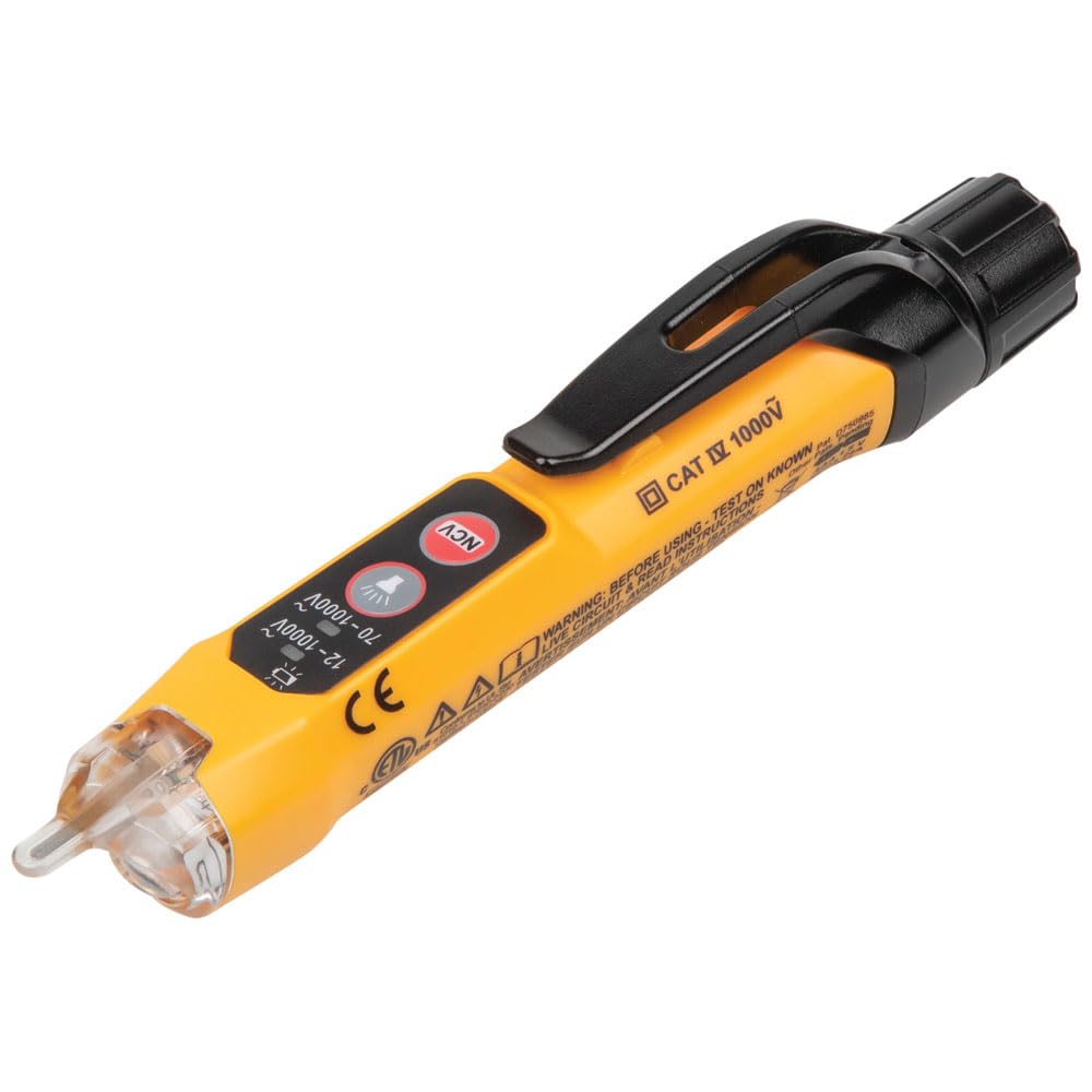 Klein Tools MM320KIT - Kit de prueba eléctrica de multímetro digital, probador de voltaje sin contacto, probador de receptáculo, funda de transporte y baterías