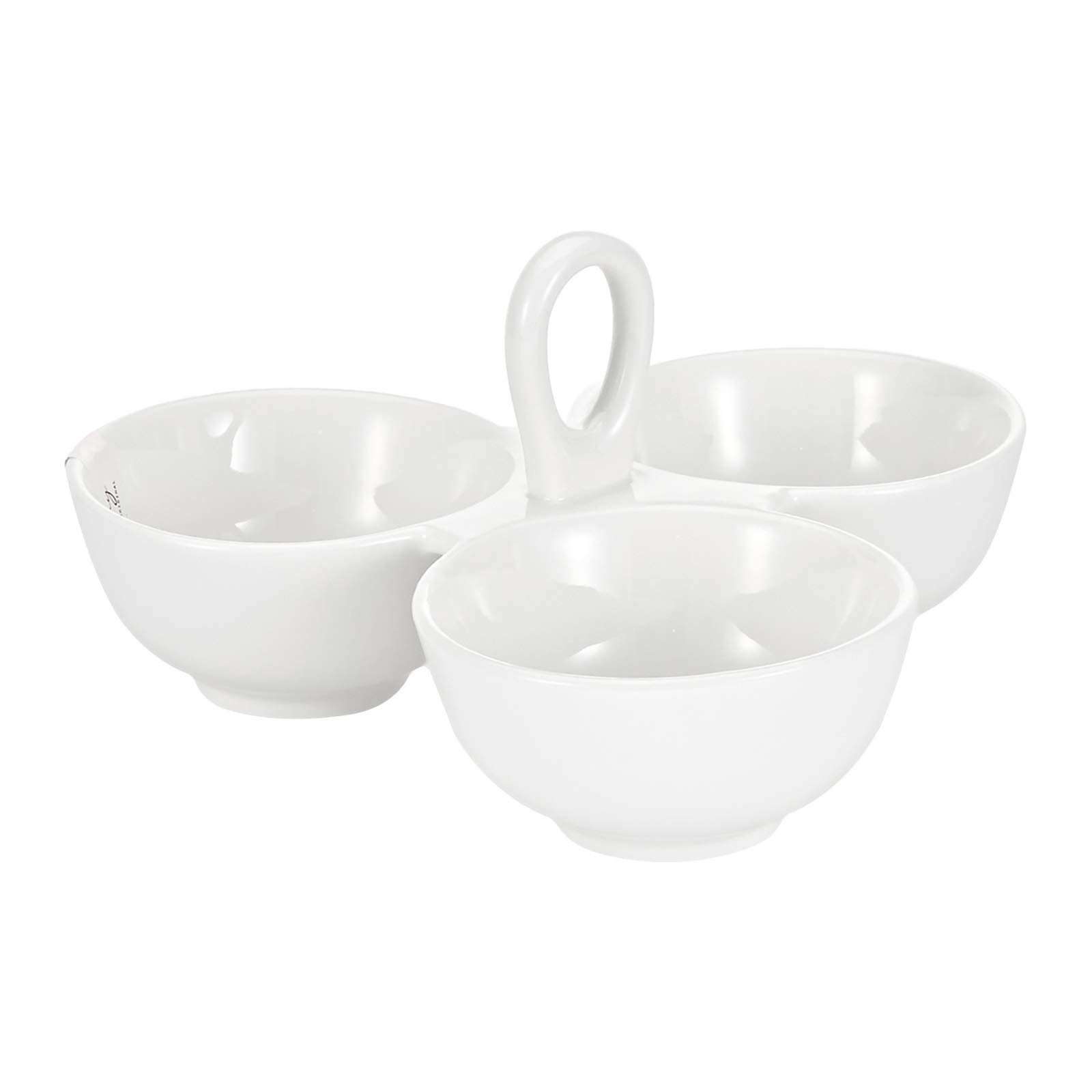 SYMPHONY Melamine,White - Divided Trays & Platters