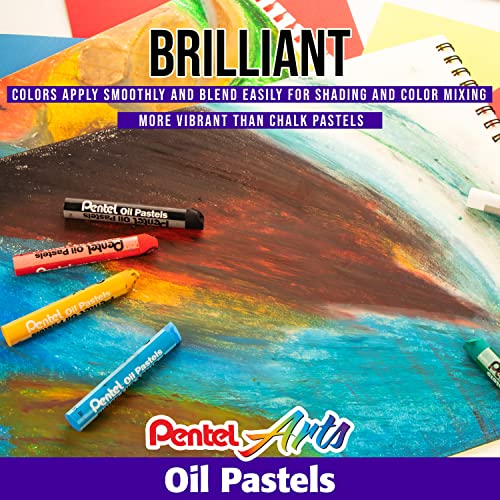 Pentel Oil Pastels 50/Pkg-Assorted Colors - Image 4