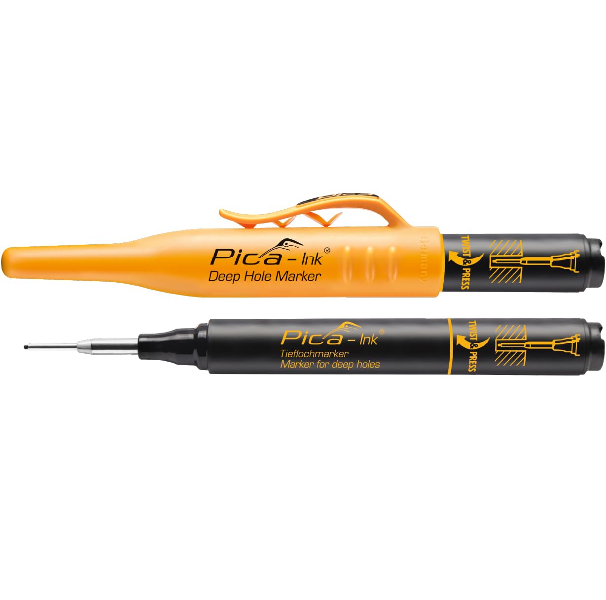 Pica 150/46 Deep Hole Marker Pica Ink, Black,