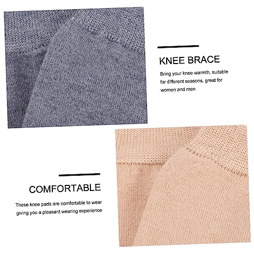 4pairs Thermal Knee Warmer Compression Leg Sleeves for Men Women Pain Relief Pads Warmers for Knees3