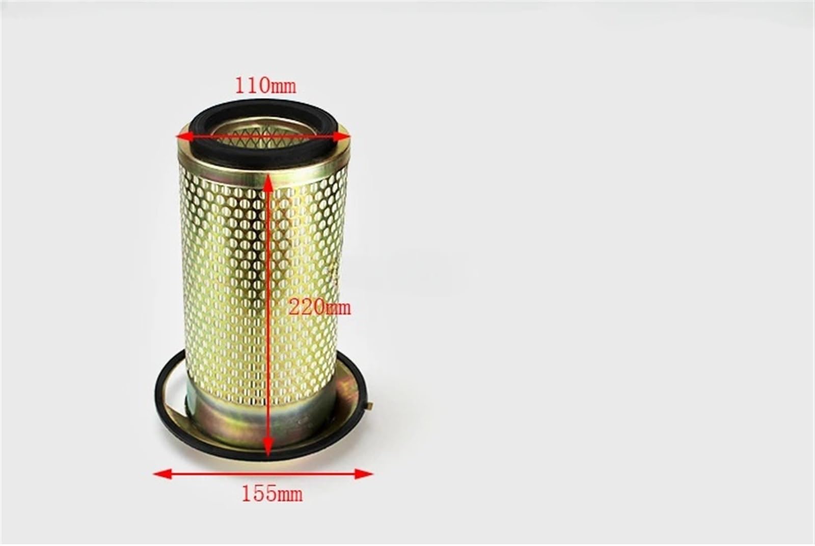 For Gabelstaplerzubehör Hangcha Luftfilter Luftfilternetz/Luftfilter-K1122#Baumwollzellstofffilter 1 Stück