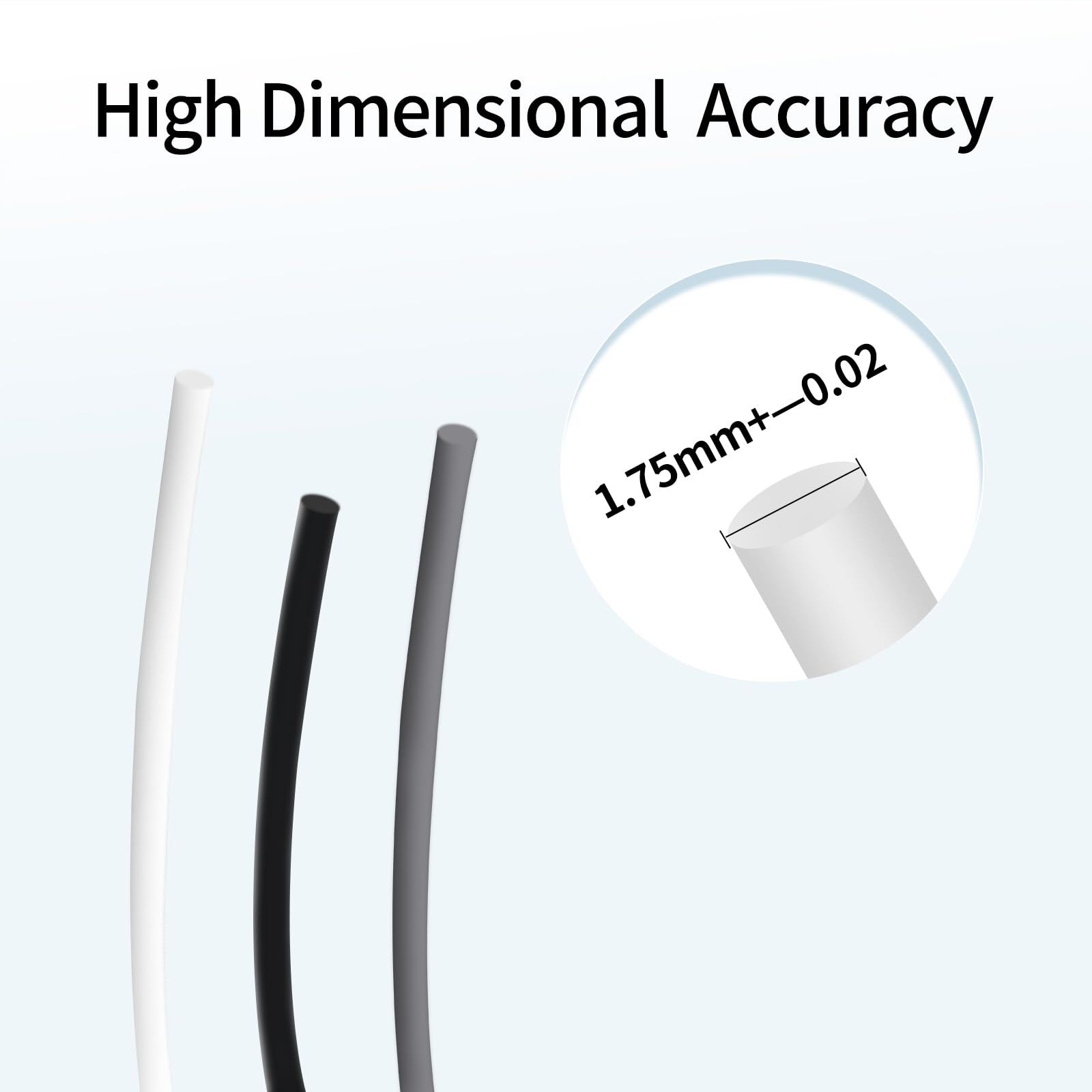 GEEETECH Filament PLA 1.75mm, 3D Printer 1KG Spool, z-pla Blue…