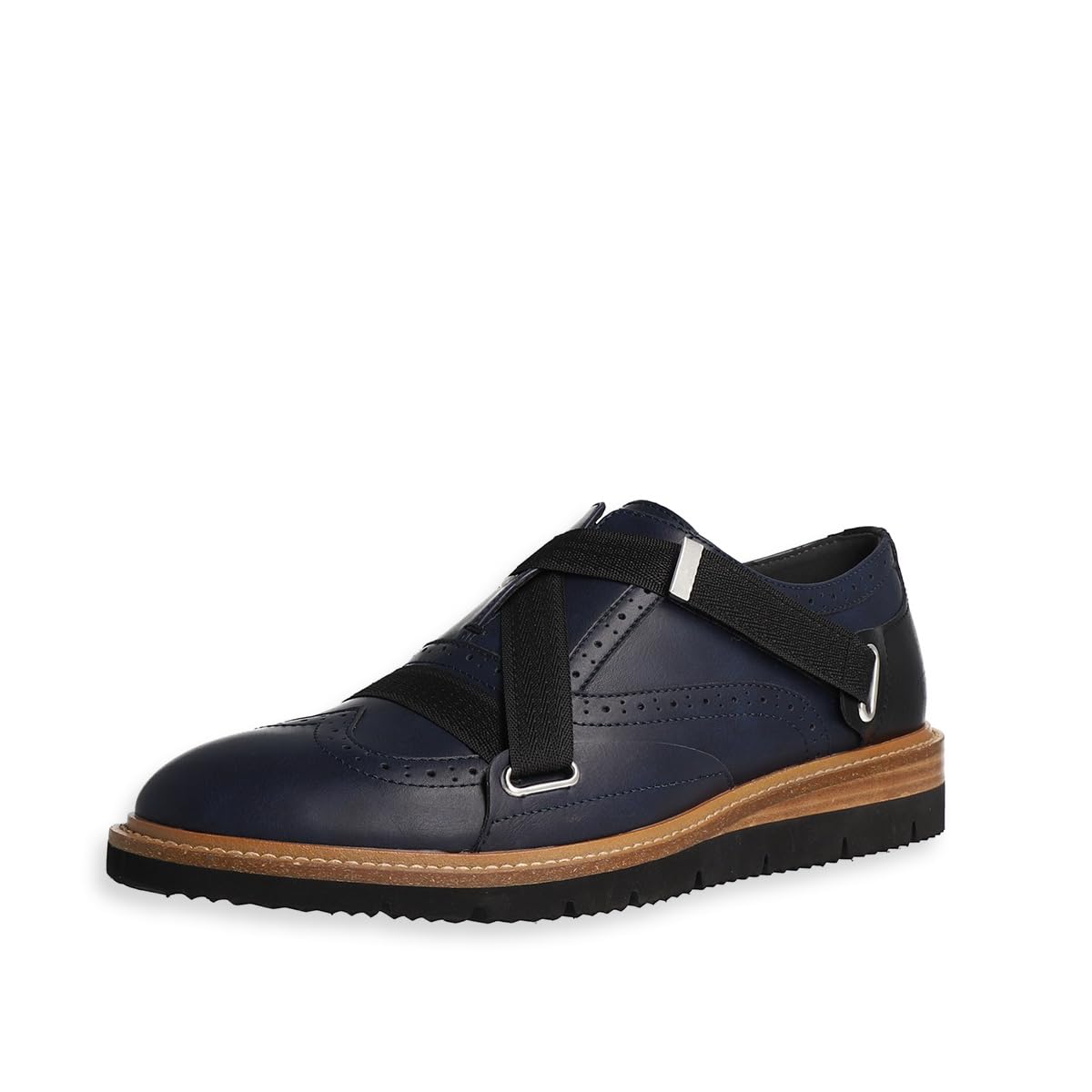 J75 Men's Wick | Tactical Strap Wingtip Oxford Dress Shoe