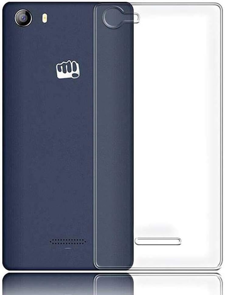 YuBingo Back Cover for Micromax Canvas 5 E481 (360 Degree, Mobile Case, Transparent, Soft Silicone, TPU)