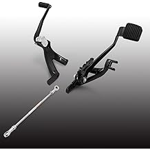 Black Aluminum Forward Control Foot Pegs For Harley Softail 2018-2023 Street Bob FXBB 114 FXBBS Low Rider FXLR 117 FXLR 107