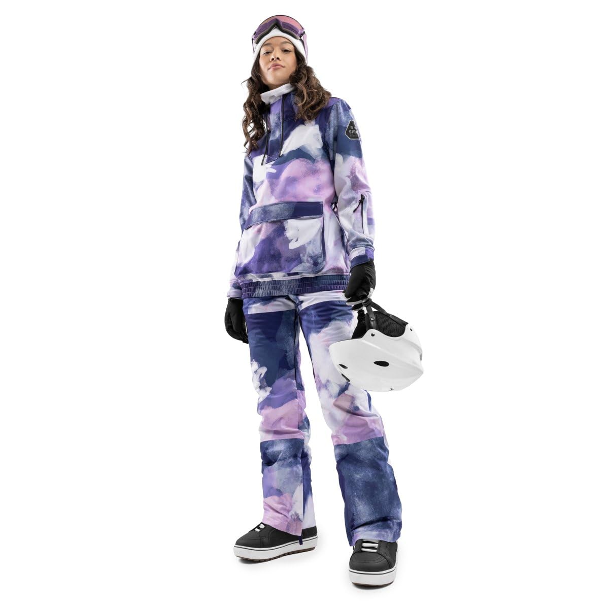 SIROKO Chaqueta para snowboard/esquí esquí y nieve W3-W Cloudmont Multicolor