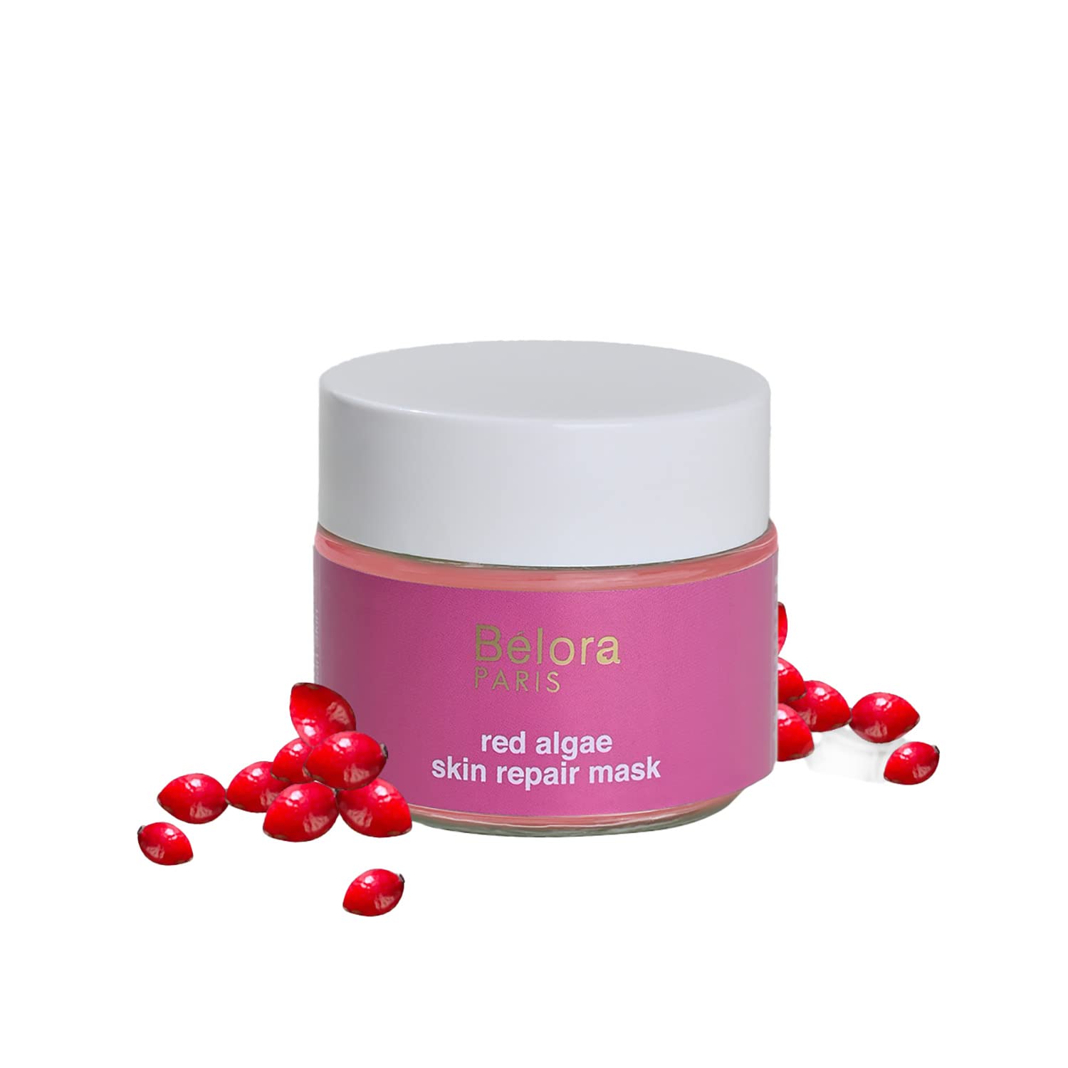 Belora Paris Red algae skin repair mask | Repairs spots & scars | Skin Brightening & glow | Anti Aging (50 gm)