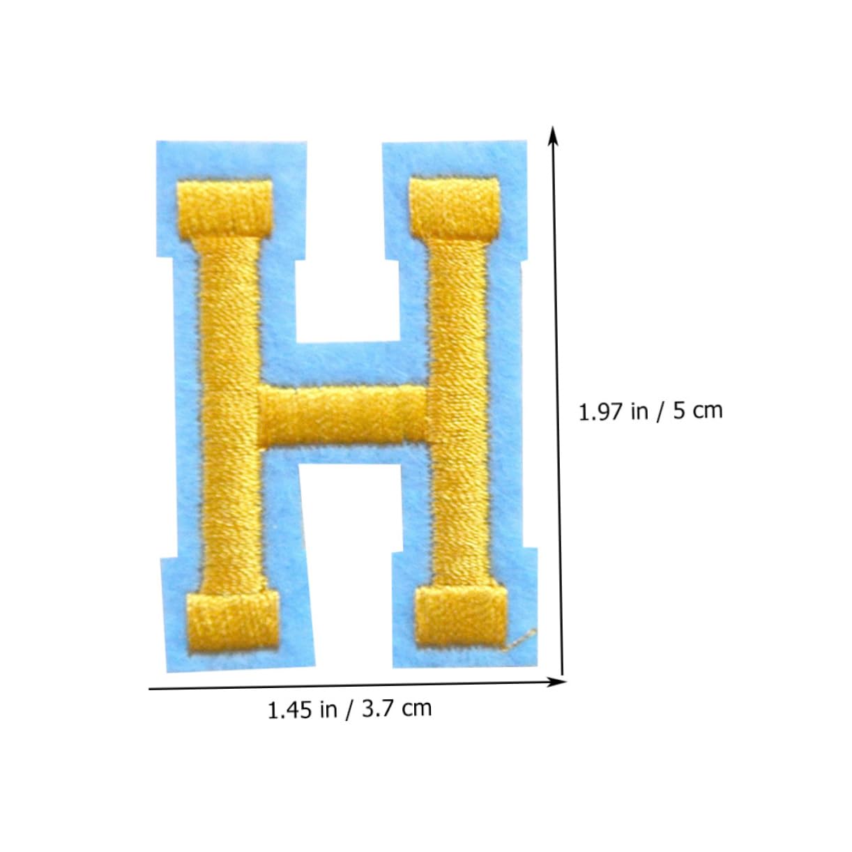 Housoutil Parches De Letras Termoadhesivos Para Decorar Y Reparar Ropa Chaquetas Gorras Y Bolsos Apliques Bordados Para Diy Y Creativo 52 Piezas X 4