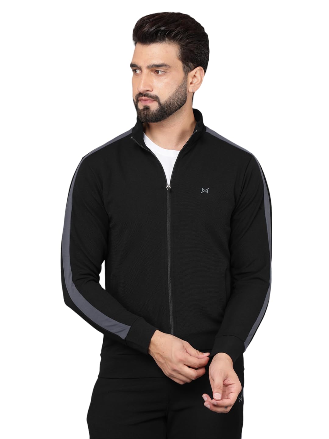 force nxt Microfiber Anti Viral Anti Odour Men Track Jacket-picture-31
