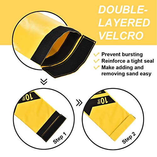 Estleys Workout Sandbag for Fitness 10 to 40 Lbs, Adjustable Military Sandbags with 4 and 2 Inner Bags, Training Weight… - Home Fitness Guru Estleys Workout Sandbag for Fitness 10 to 40 Lbs, Adjustable Military Sandbags with 4 and 2 Inner Bags, Training Weight… - Image 8