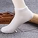 10 pairs of white and black disposable socks, travel portable replacement elastic stockings, suitable for sports business travel