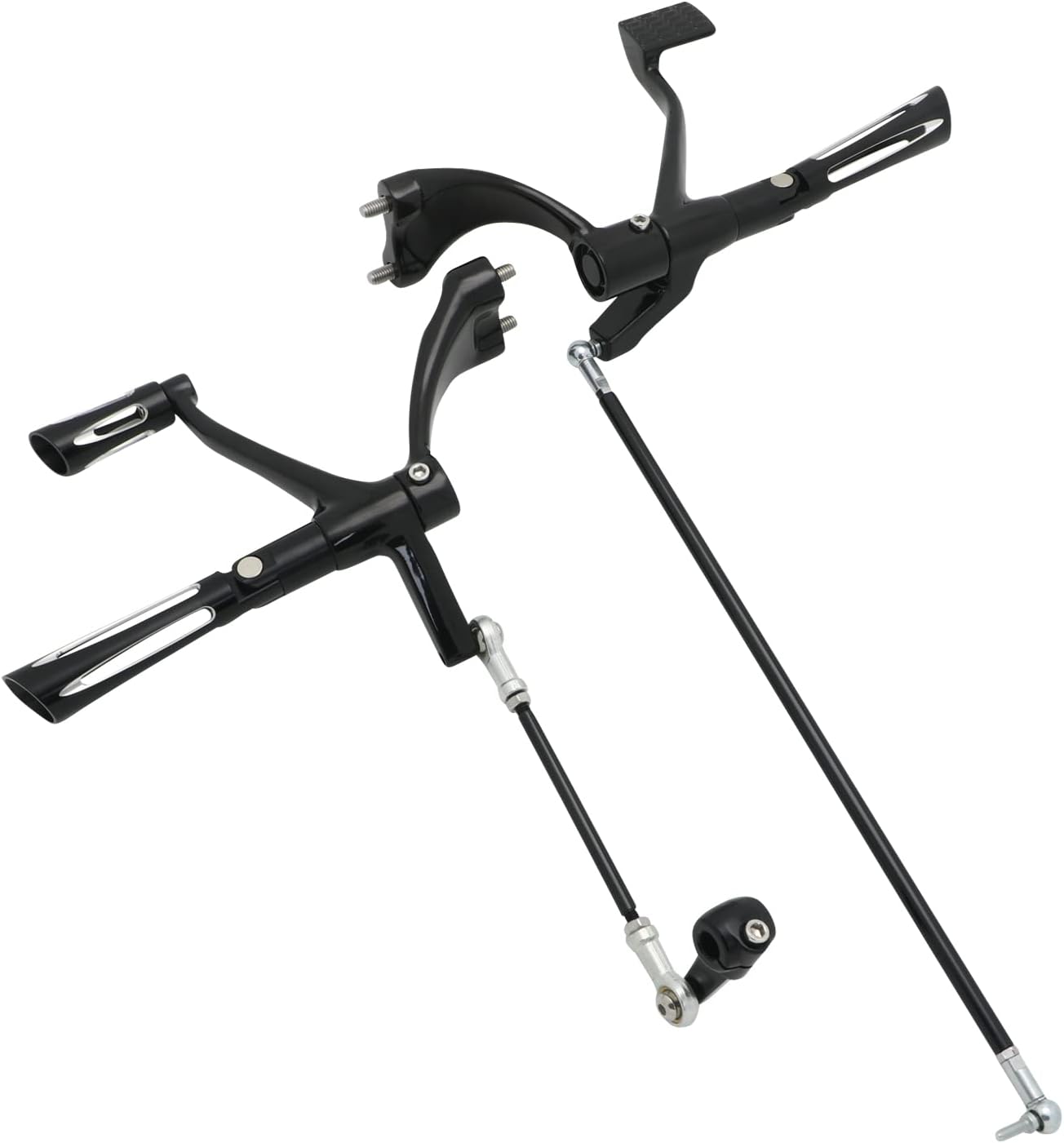 Motorcycle Forward Controls Complete Kit Pegs Levers Linkages for Harley 2004-2013 Sportster XL 883 1200 Forty Eight XL883 XL1200