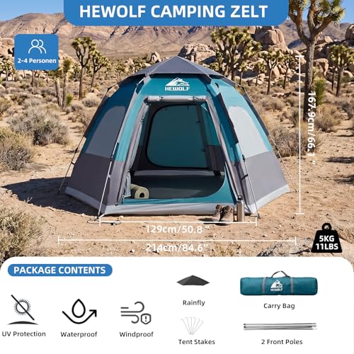 Hewolf Instant Pop Up Tent