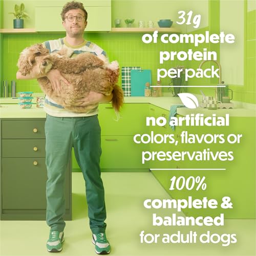 Purina Beneful Freshly Prepared Blends Wet Dog Food With Beef, Carrots, Peas, and Barley - (Pack of 8) 10 oz. Tubs