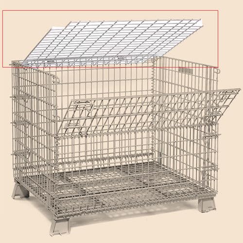 Global Industrial Lid ONLY - 40 X 48 Folding Wire Container Accessory Lid-Hinged