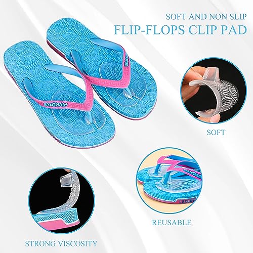4 Pares Protectores de Gel Transparente para Dedo de Sandalia miniatura 3