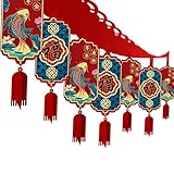 Occasion : guirlande suspendue pour la fête du printemps chinois, idéale pour le salon, la chambre, le jardin, le bureau, le magasin ou le restaurant.