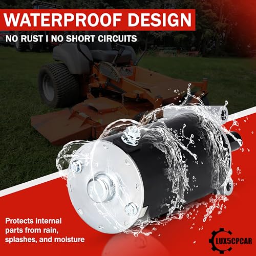 Starter Motor Replacement for 42" 50" Toro MX5000 SS5000 SS4235 SS4260 TimeCutter Zero-Turn Mower LX425 LX468 Lawn Tractor with Kohler Courage Engine 20HP-27HP fit for Kohler 7000 Series Starter Motor by LUX5CPCAR - Used condition - Image 8