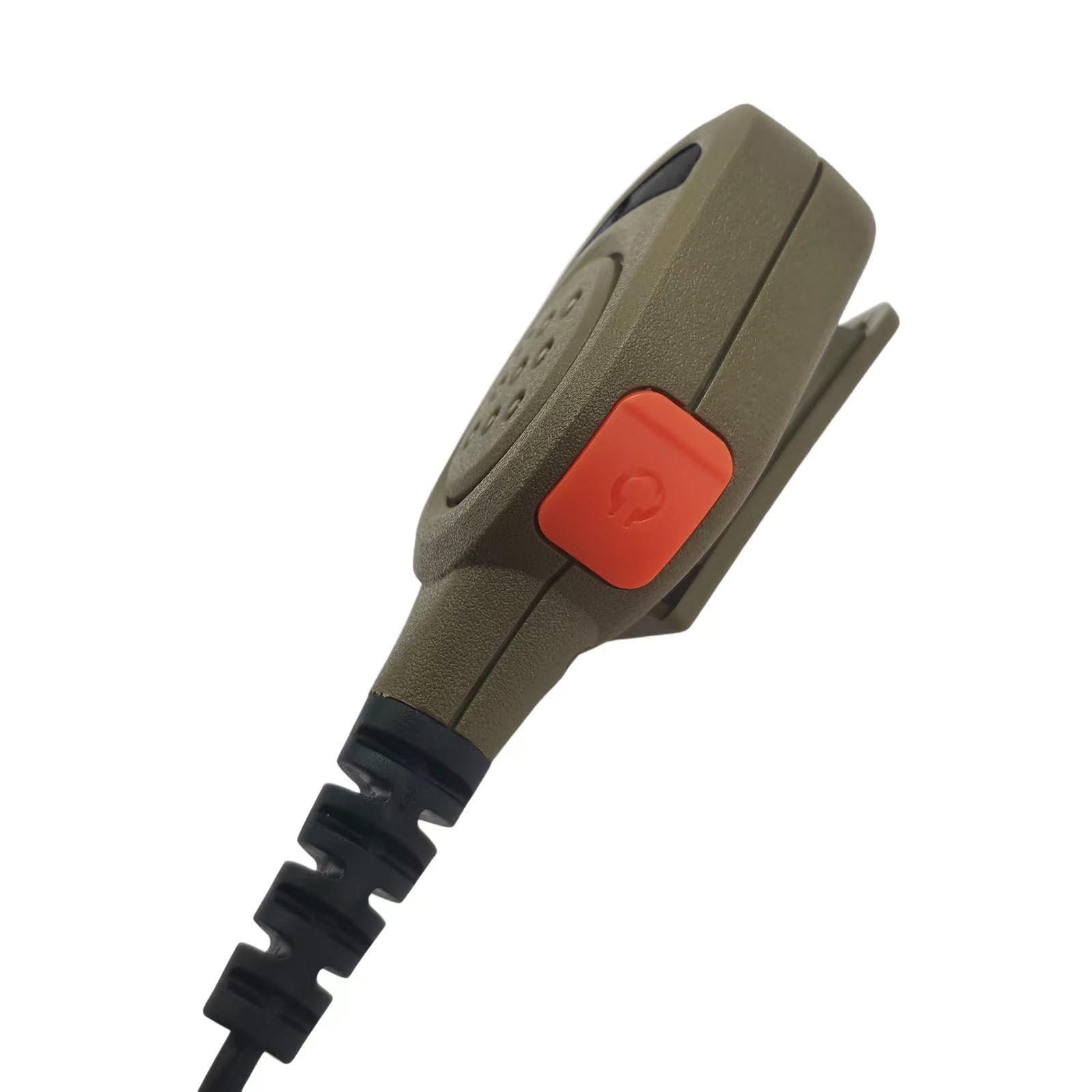 Micrófono de solapa impermeable IP67 para radio Walkie Talkie para Hytera Hyt bd502i bd552i bd612i pd502i tc-320 tc 508 tc-508 tc-610 tc508 pd402i bd402i pd562i PD482 I (bronceado)