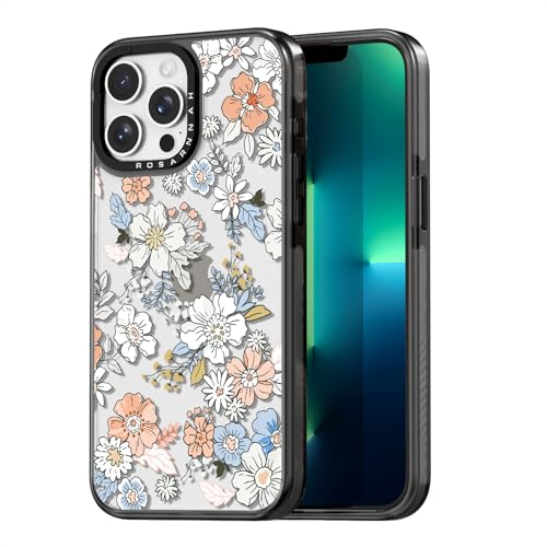 Évitez les bris d'écran avec la coque antichoc iPhone 13 Pro fleur