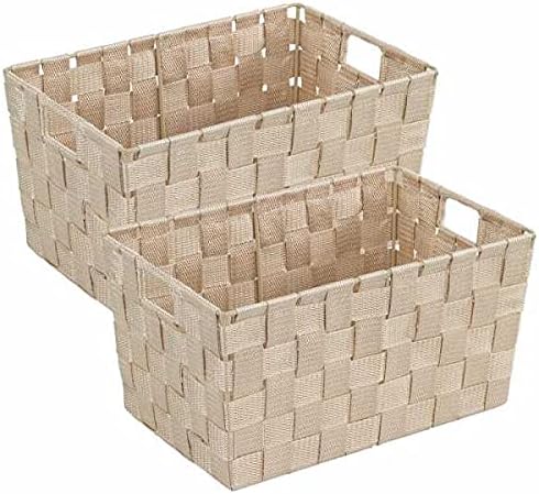 Lot De 2 Paniers Coco Pour Plantes D'Étang 25x25x20 Cm – Naturels Et Robustes Pour Bassin & Rive