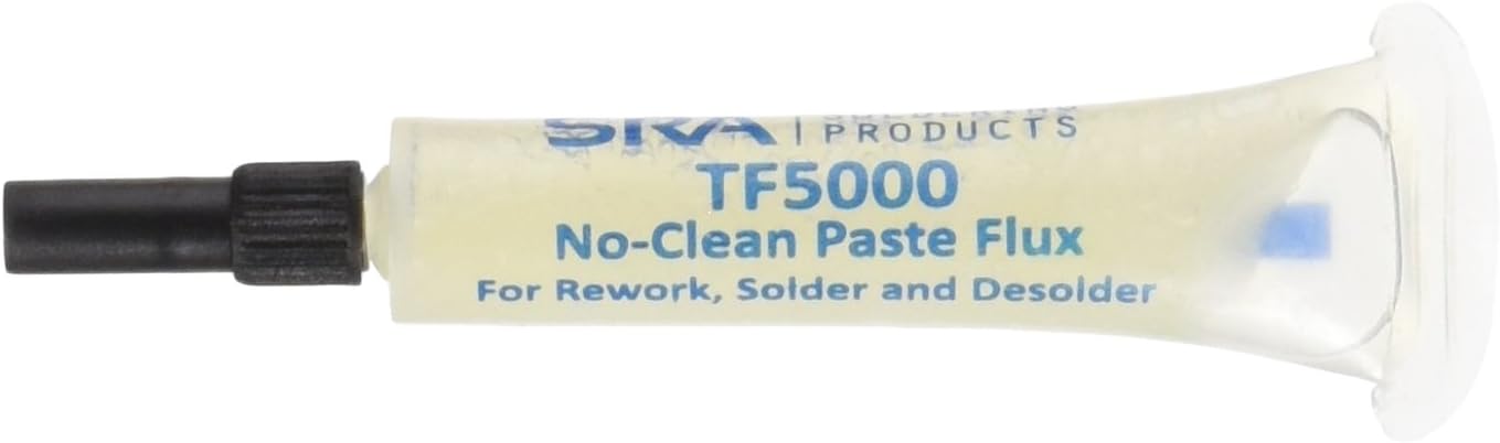 SRA TF5000 No Clean Tacky Flux - 2cc Squeeze Tubes - 6 pcs.