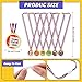 48 Pieces 100th Day of School Medals Award Medals Assortment Medals for Awards for Kids Plastic Winner Trophy Award for Classroom 100th Day of School Party Favors Decorations Gymnastic Contest Reward