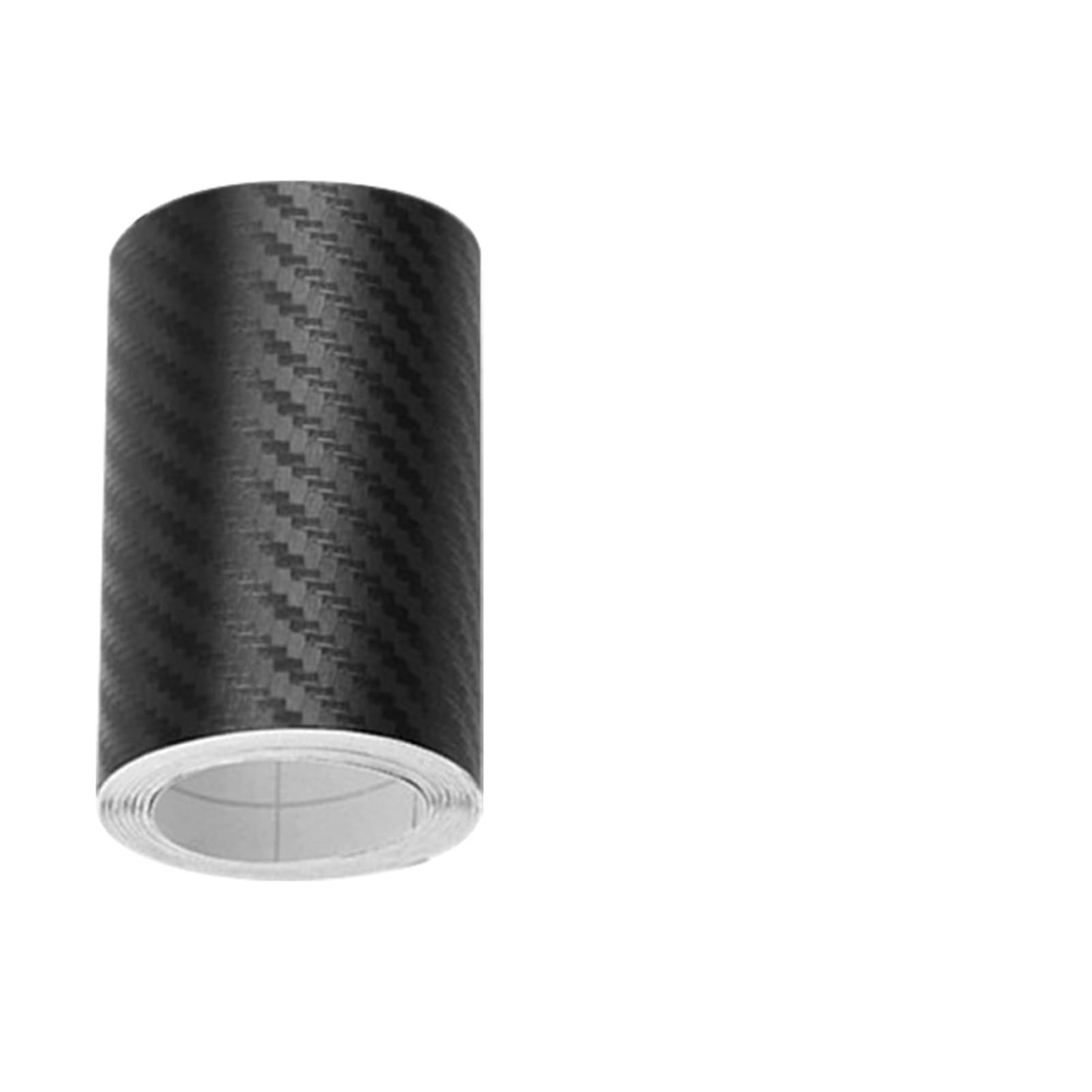 Adhesivo protector trasero para coche Adhesivo de fibra carbono para coche=cinta antiarañazos para espejo lateral umbral puerta coche, película protectora impermeable(Width 10cm,Length 5m)