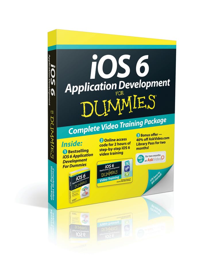 iOS 6 Application Development for Dummies: Book + Online Video Training Bundle