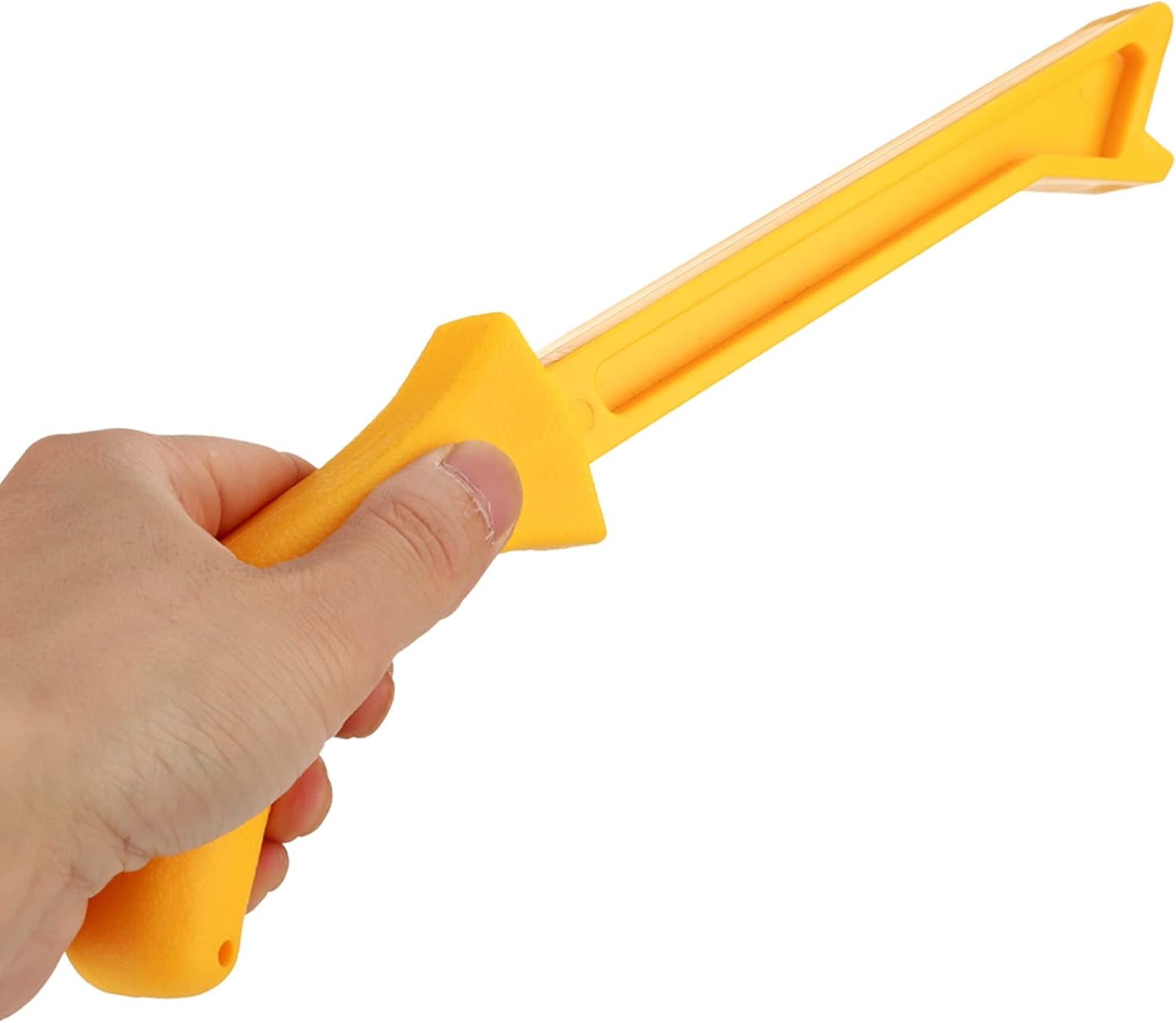 1pc Safety Push Stick for Table Saw, Woodworking Tool with Yellow Handle - Carpentry Safety Accessory for Blade Guard and Router Work