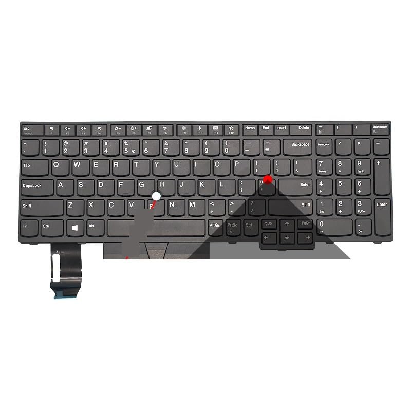 Clavier de rechange Lenovo Thinkpad E580 T590 résout touches bloquées US Russe