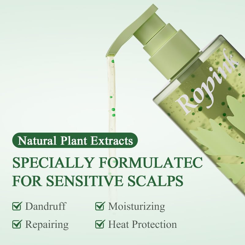 Moisturizing Shampoo, Gentle Hydration Softens & Smooths Hair Daily Use Formula, Refreshing & Adds Lightweight Volume, 10 fl oz image 5