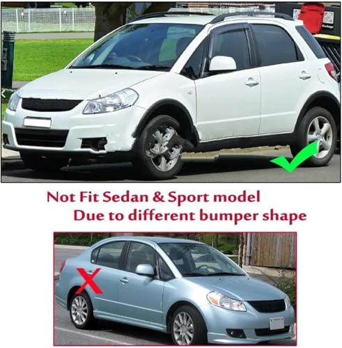 Garde-boue Suzuki SX4 stoppez la boue et protégez le crossover des rayures