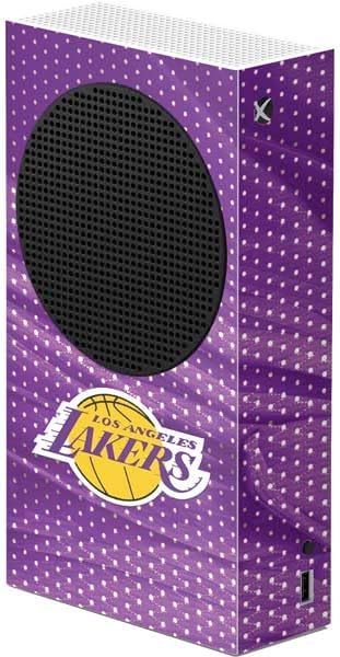 Skinit Decal Gaming Skin Compatible with Xbox Series S Console - Officially Licensed NBA Los Angeles Lakers Digi Camo Design