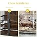 GOWE Furniture Style Large Dog Crate with 360¡ã & Adjustable Raised Feeder for Dogs 48