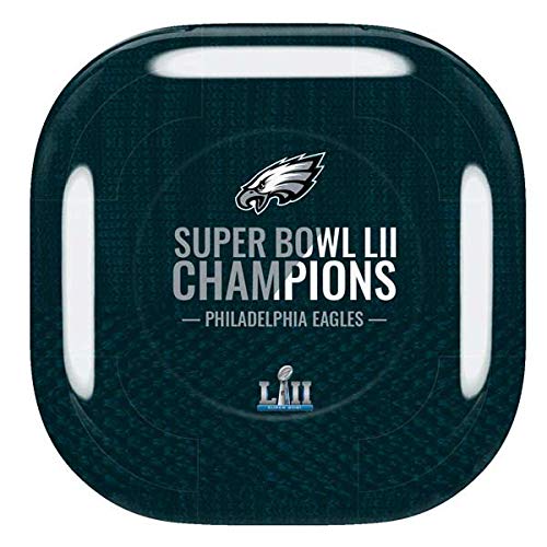 Skinit Decal Audio Skin Compatible with Samsung Galaxy Buds Pro - Officially Licensed NFL Philadelphia Eagles Super Bowl LII Champions Design