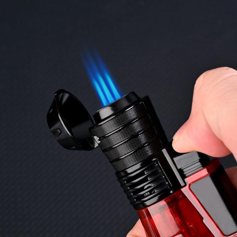 Encendedor portátil a prueba de viento para cigarros miniatura 4