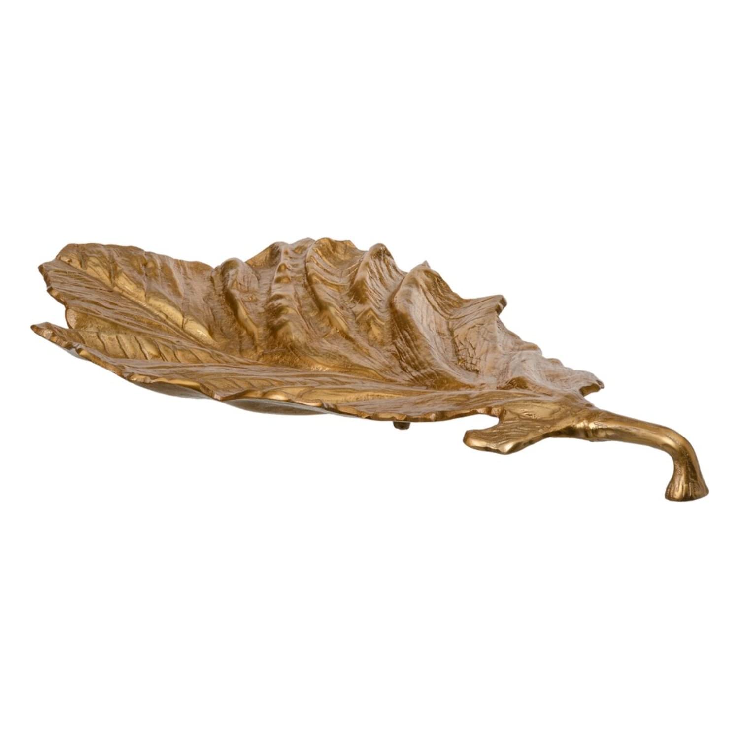 Centre de table doré en aluminium 66 cm grand format pour salon